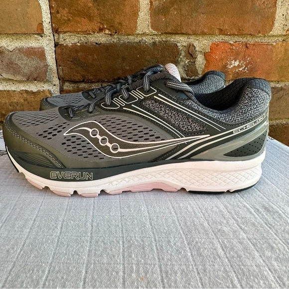 Saucony Everun Echelon 7 Slate Pink Size 10.5 - Picture 4 of 10